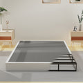 7-Inch Box Spring Bed Base, Heavy Duty Metal  Mattress Foundation with Fabric Cover, Noise-Free, Easy Assembly