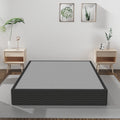 10-Inch Box Spring Bed Base, Heavy Duty Metal  Mattress Foundation with Fabric Cover, Noise-Free, Easy Assembly